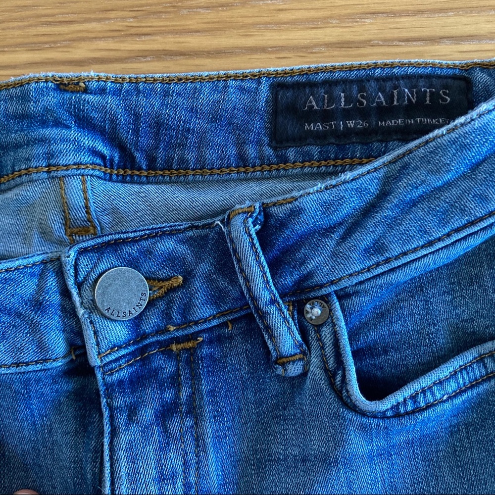 ALL SAINTS Mid-rise skinny jeans - Picture 4 of 9